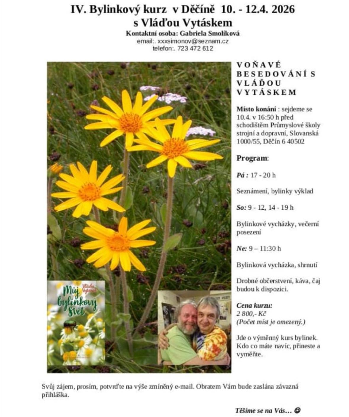 bylinkovy kurz decin duben 2024