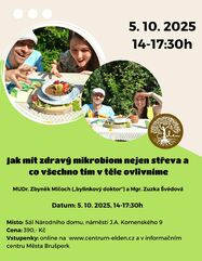 prednaska brusperk jak mit zdravy mikrobiom nejen streva a co vsechno tim v tele ovlivnime 5 10 2025